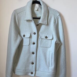 Joie Light Mint Green Utility Jacket for Women